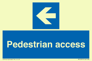 Pedestrian access